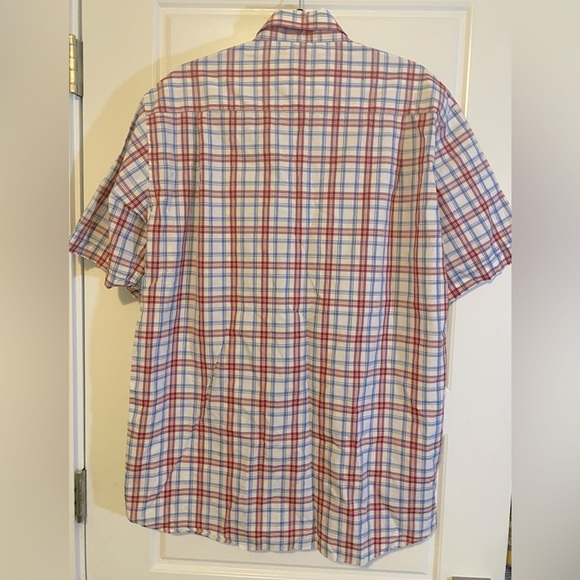 Paul & Shark Yachting Shirt. Plaid button down short sleeve. size 41 - Picture 4 of 7